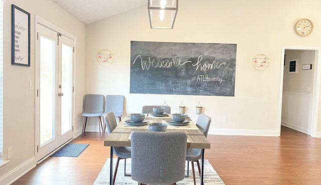 Peaceful 3BR/2BA Retreat in Braselton - Modern Farmhouse Vibes