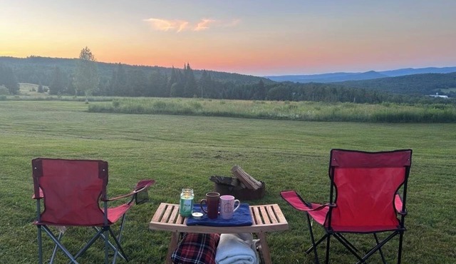 Peaceful camp with breathtaking views