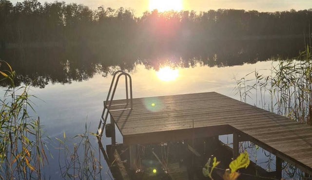 Peaceful oasis with private jetty in the beautiful Uckermark