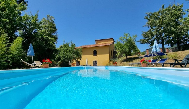 Peaceful restored village house with garden & private pool, close to facilities