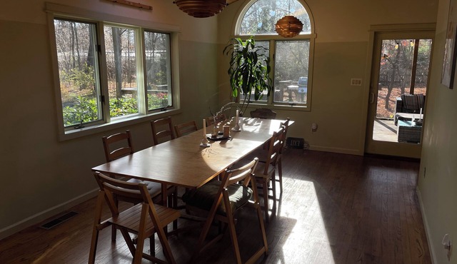 Peaceful, Sun-Drenched Refuge with Hot Tub and Wood Stove