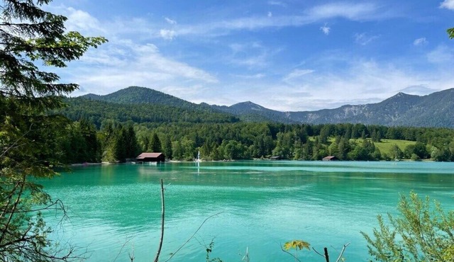 Peakini at Walchensee