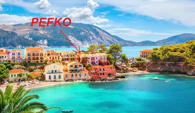 PEFKO. Unique location, one min from the beach!