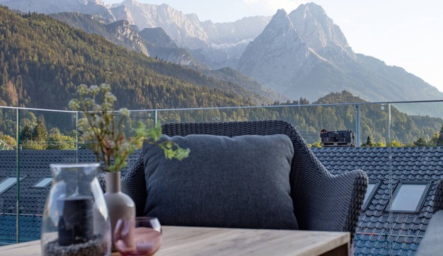 Penthouse mit 360 ° Bergblick