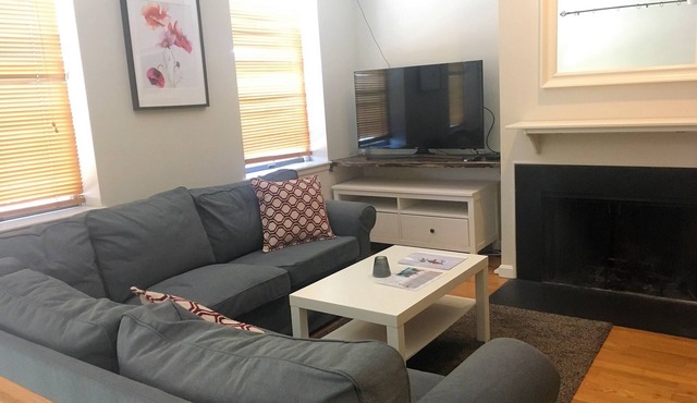 Penthouse Condominium in Mount Vernon w/Fireplace, Paid Parking & Free Wifi