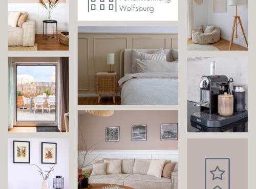 Penthouse-Ferienwohnung Wolfsburg mit Dachterrasse WLAN Smart-TV überdachter Parkplatz Wallbox