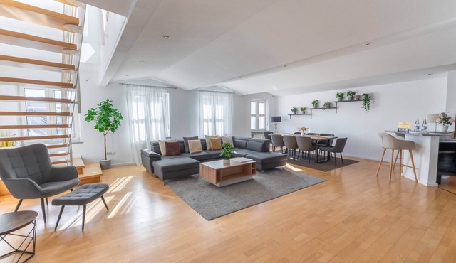 Penthouse maisonette apartment - Worms city center