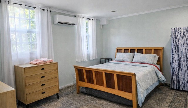 Perfect 2-bedroom apartment with AC in prestigous Morne Daniel near Roseau