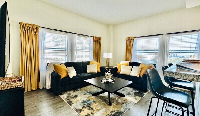 Perfect Downtown Location For Events And Sports