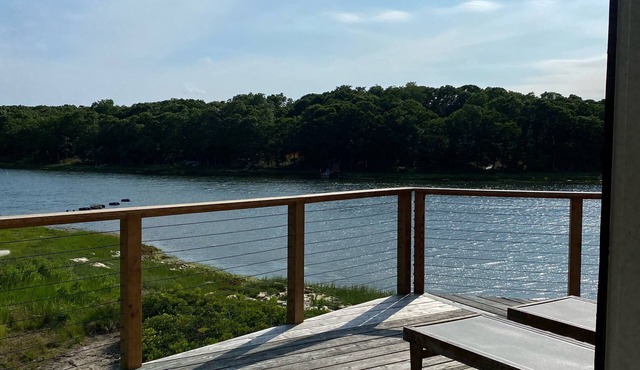 Perfect Mid-Century Private Waterfront East Hampton Retreat!