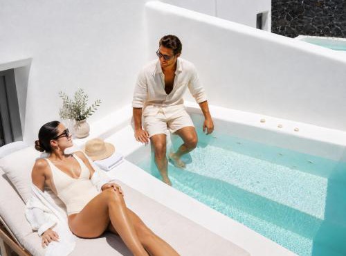 Perissa Libero Suites-Private Jetted Tub- Adults Only
