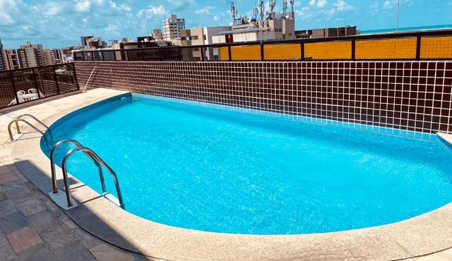 Perto da Praia e Piscina na cobertura