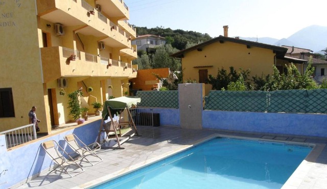 Pet-friendly apartment "Residenz Pianeta Sardegna 12" with pool, air conditioning and garden