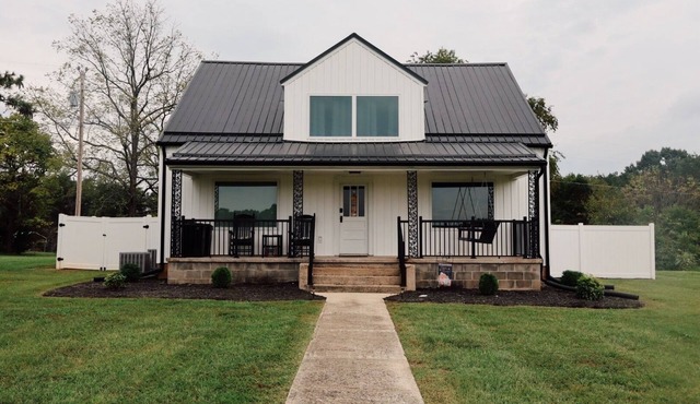 Pet-Friendly Farmhouse for 10 - Fire Pit, Views + Near Smith Mountain Lake