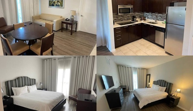 Pet friendly hotel aprt on Celebration Pl. 2bdr