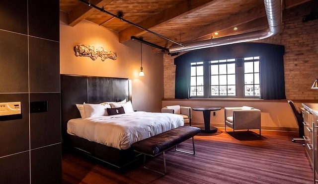 Pet-friendly Premium Loft King at The Iron Horse Hotel!