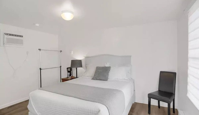 Pet Friendly Queen bed Room 102 at Halifax Inn