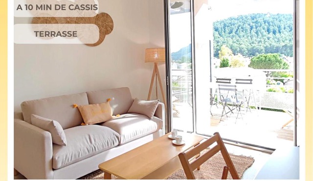 Petit Sablé - T3 avec Terrasse Proche Cassis