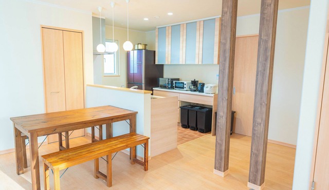 Pets/adults allowed/convenient midway to Sapporo Furano Chitose