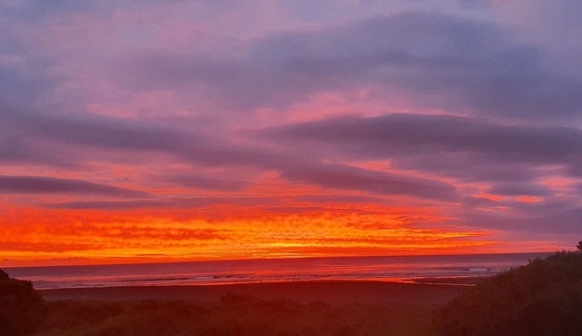 Piha Beachfront Sunset and Surf Watch!