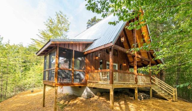 Pine Point- Firepit, Fireplace, Pet Friendly, WiFi, 14 mins from Natural Bridge
