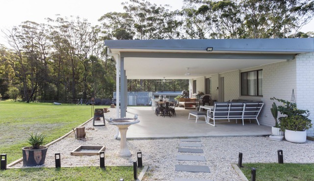 Pines Escape is bright and spacious with a lovely homely feel