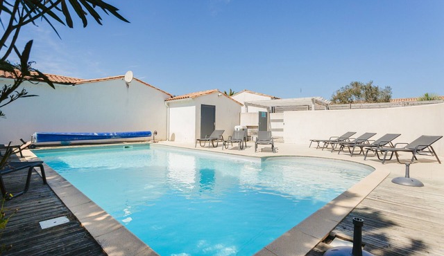 Pingette 4: Comfort House Île de Ré - Pool, South Terrace & Modern Amenities