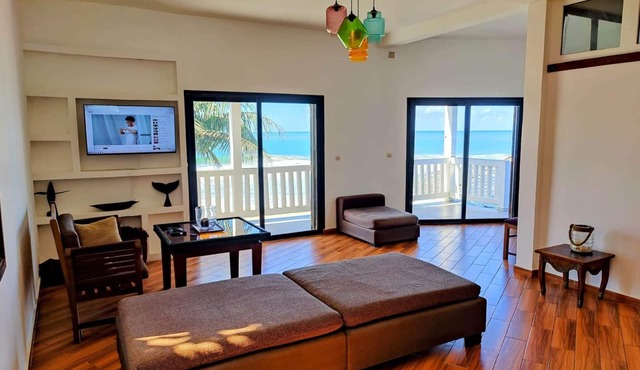 Plage Diamanthika - Vue sur la mer - chic et cosy