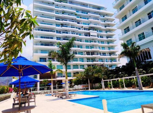 Playa Dormida 2. Hermoso apartamento frente al mar