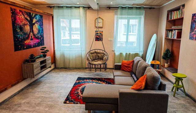 Pleasant & atypical apartment - renovated, wifi, fitness room, large garden