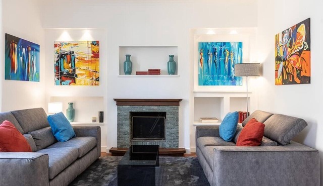 Ponte Milvio apartment