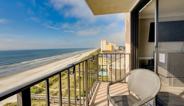 Pool Access: 8th-Floor Condo on North Myrtle Beach