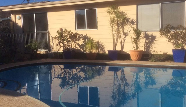 Pool Bungalow Private and Secure Access