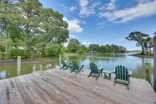 Pool, Dock + Rooftop Views! Bohannon Getaway