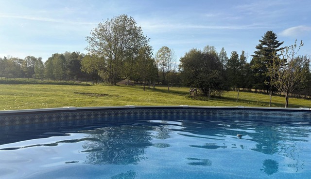 Pool, fire pit & minutes to Messalonskee Lake!