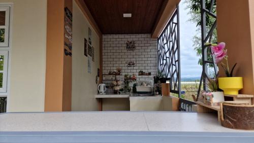 Pool of Siloam with tiny house