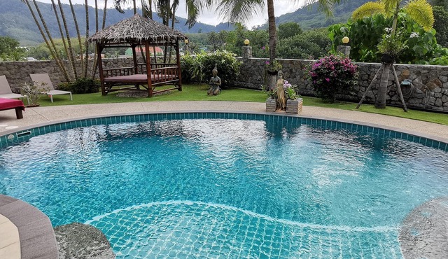 Pool villa with full service to relax and feel good