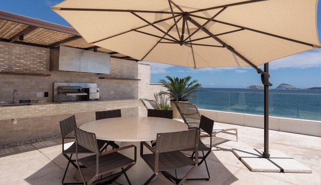 Poolfront with Ocean View