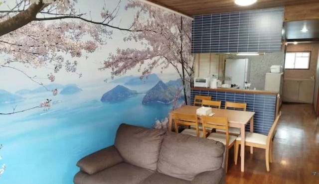 Popular 2LDK Private Rental for Groups Capacity 5 Security Camera IncludedB101 - Maison Ota Building B 101/Takamatsu Kagawa