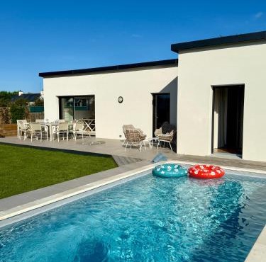 Port-Manech', Maison avec piscine - Plages à pied