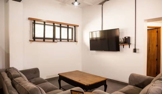 Practical, centrally located loft. Fast WiFi. Loft Villa.