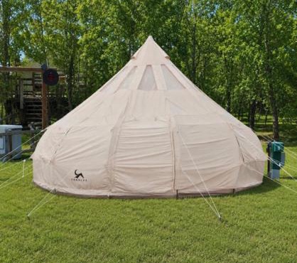 Prairie Junction Glamping Tent