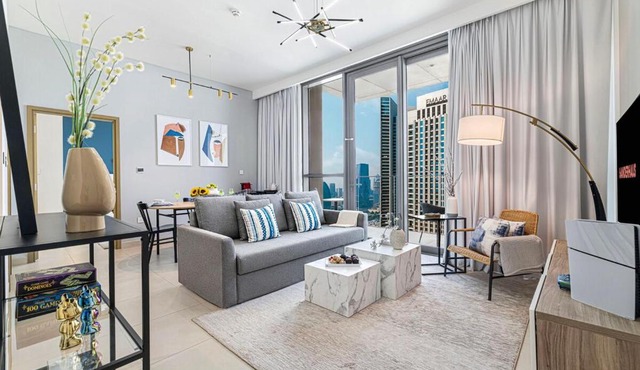 Premium 1BR - Direct Access to Dubai Mall
