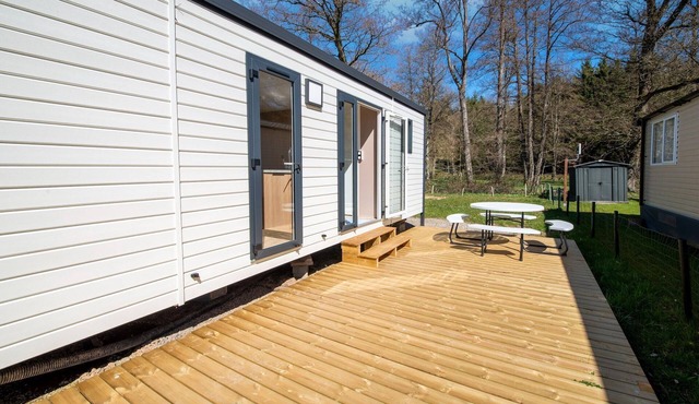 Premium caravan in Érezée with terrace