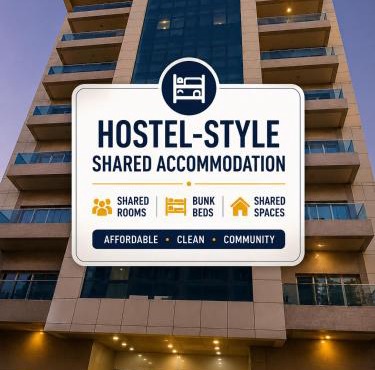 Premium Hostel Sharing Near Burjuman Metro Great Location