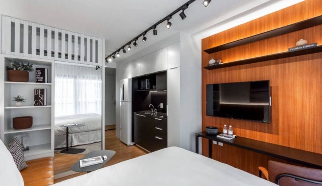 Premium Studio only 200 meters from Paulista Avenue