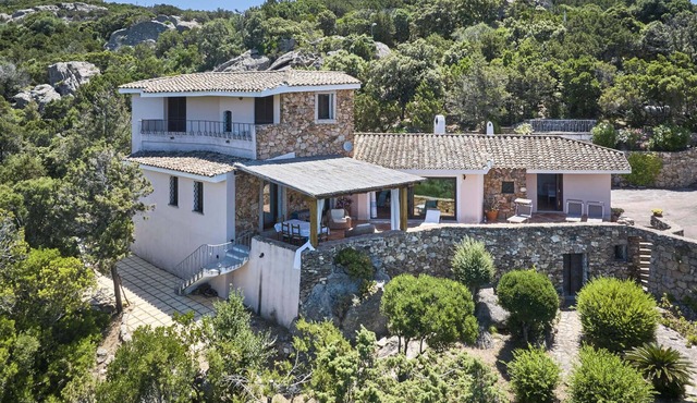 Prestigious and private panoramic villa in the forest facing archipelago.