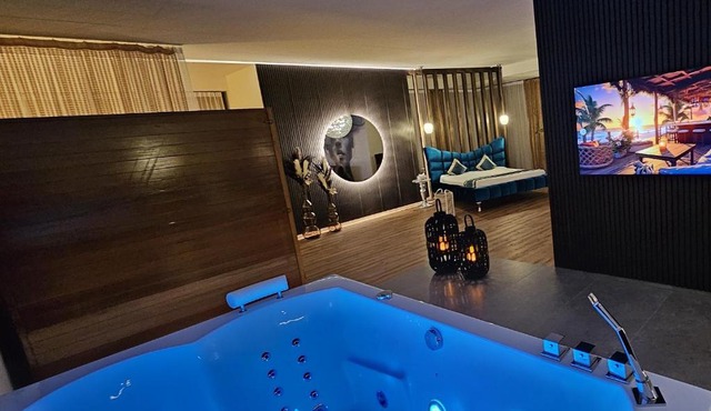 Privat-Spa mit Whirlpool und Sauna in Sursee