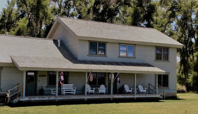 Private 1,200 Acre Wyoming Ranch Sleeps 18 with Wildlife, Views and Adventure