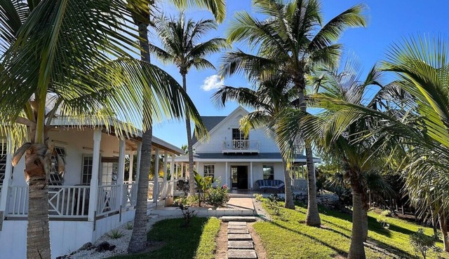 Private 12 Acre Beachfront Home on a World Renowned Pink Sand Beach